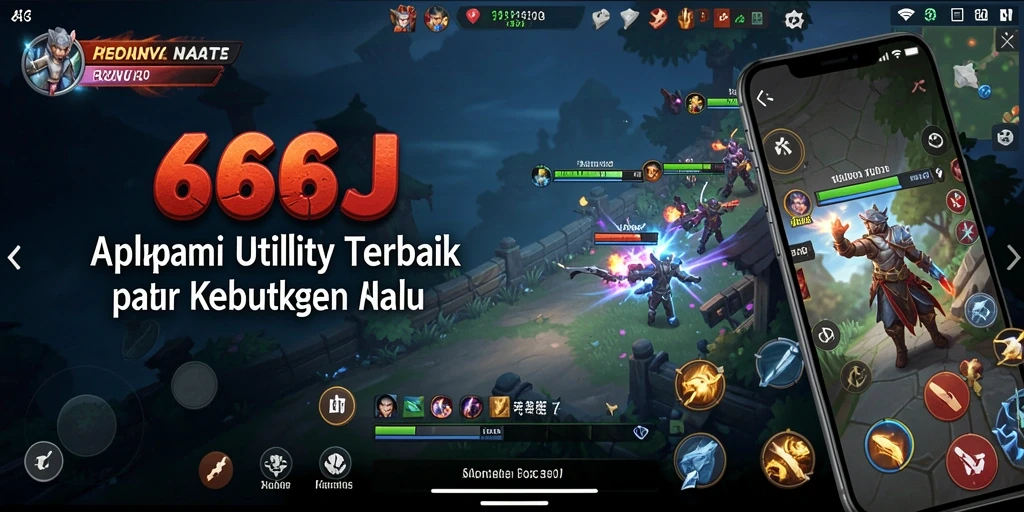 Screenshot utama 666J menampilkan antarmuka aplikasi Utility yang user-friendly.