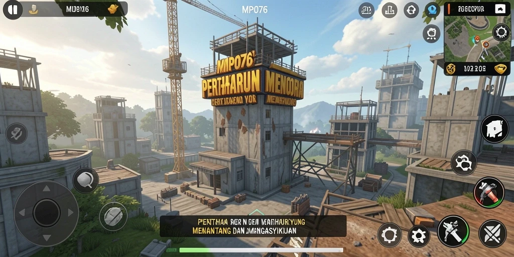 Gameplay MPO76 yang menegangkan dalam Tower Defense.